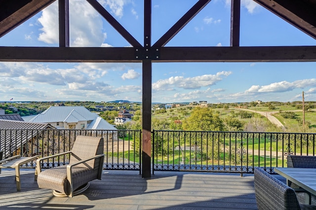 6161 W Hells Gate Dr, Possum Kingdom Lake, TX 76475 - view of wooden deck