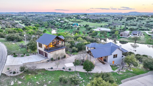 6161 W Hells Gate Dr, Possum Kingdom Lake, TX 76475 - view of subject property with a large body of water