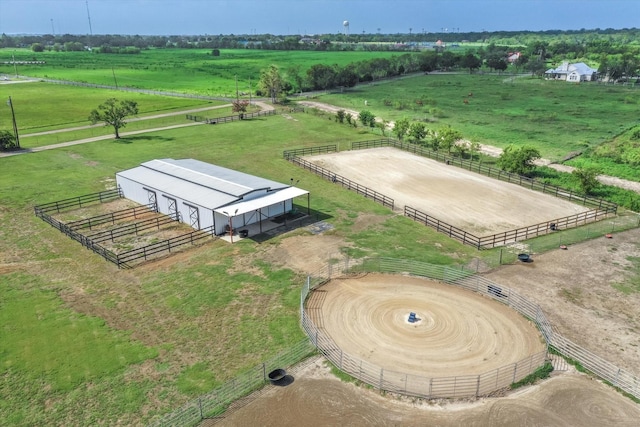 1320 Murrah Ln, Kaufman, TX 75142 - overview of rural landscape with a pastoral area