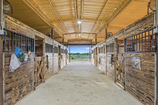 view of stable