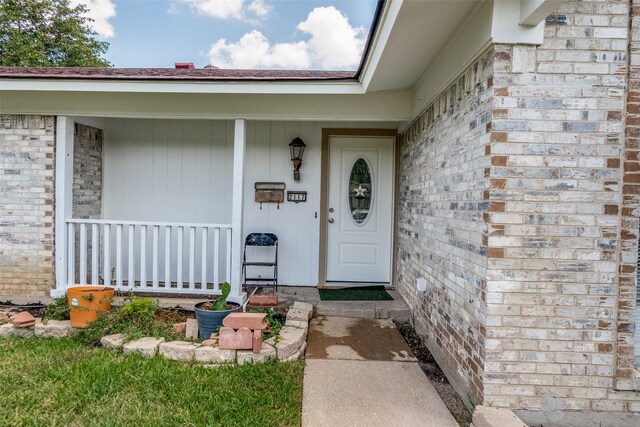 view of entrance to property