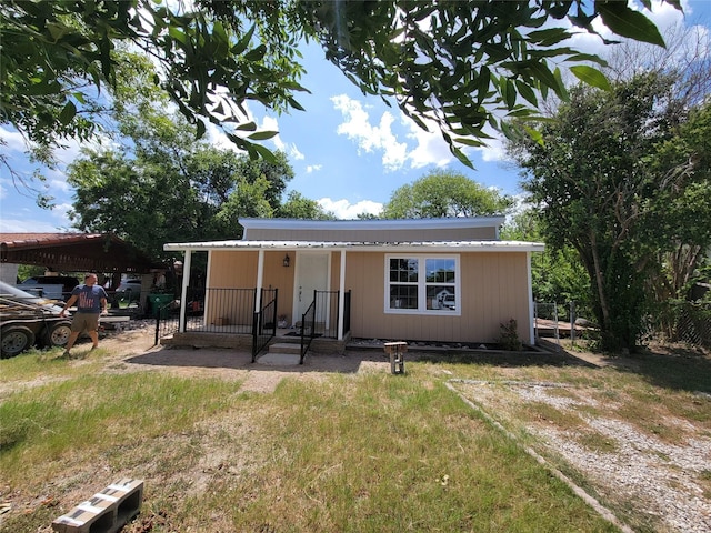 view of manufactured / mobile home