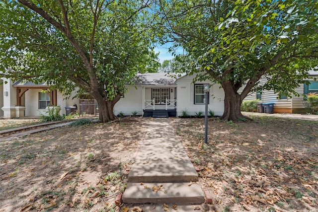 view of ranch-style home