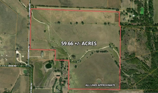 59.66ACRES Cashs Mill Rd, Sanger TX, 76266 land for sale