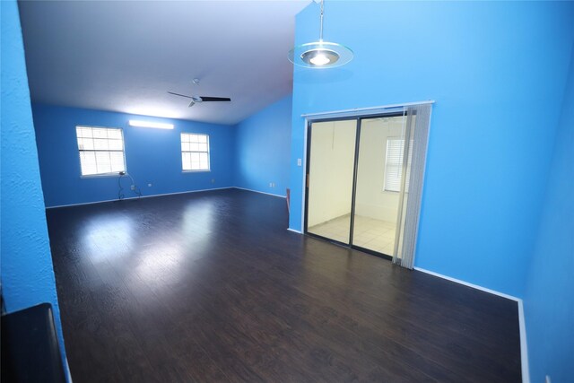 interior space featuring hardwood / wood-style floors