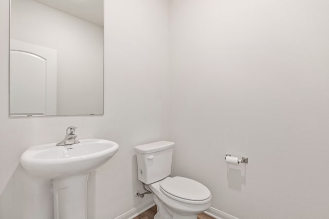 bathroom with toilet