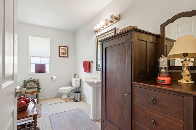 bathroom with toilet