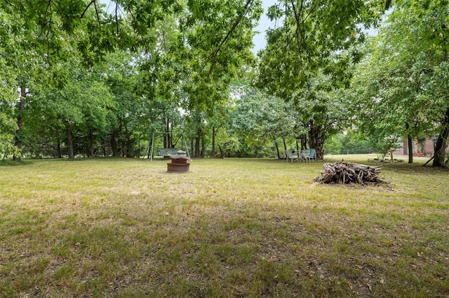 view of yard