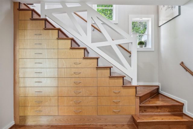 5332 Edmondson Ave, Dallas, TX 75209 - stairs featuring baseboards