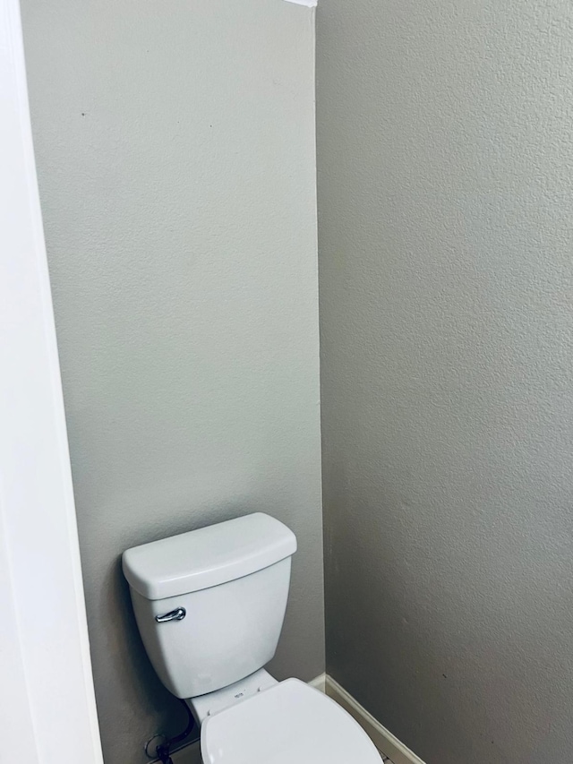 bathroom with toilet