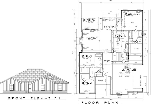 1412 Mason St, Bowie, TX 76230 - home floor plan