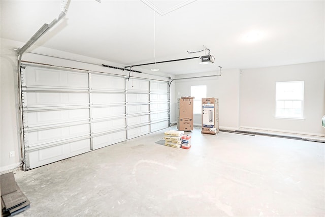 1412 Mason St, Bowie, TX 76230 - garage featuring a garage door opener