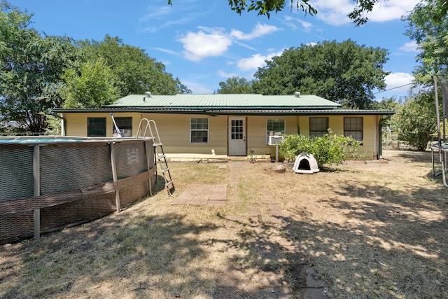 view of rear view of property