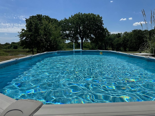 view of pool