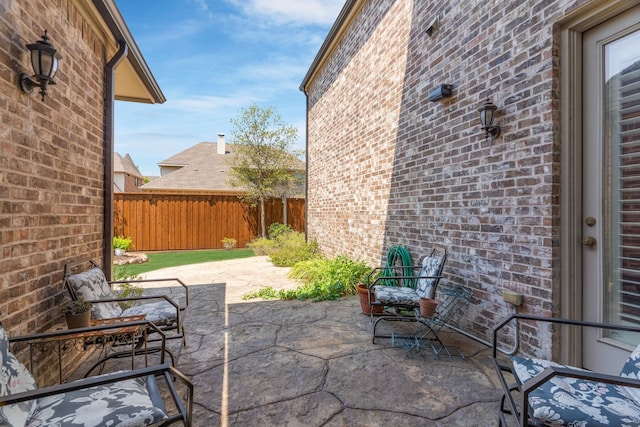 view of patio