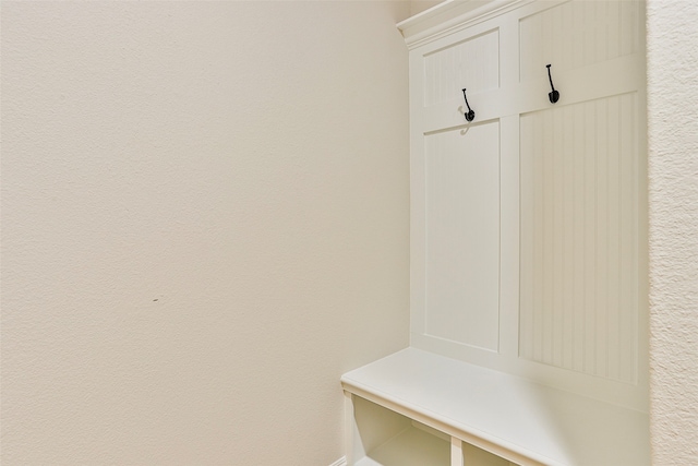 view of mudroom