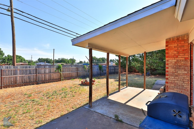 view of patio