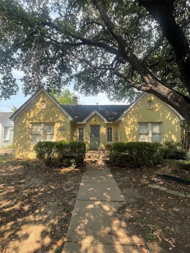 view of ranch-style home