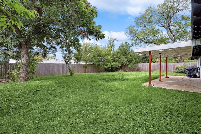 2120 Nottingham Blvd, Fort Worth, TX 76112 - view of yard with a patio