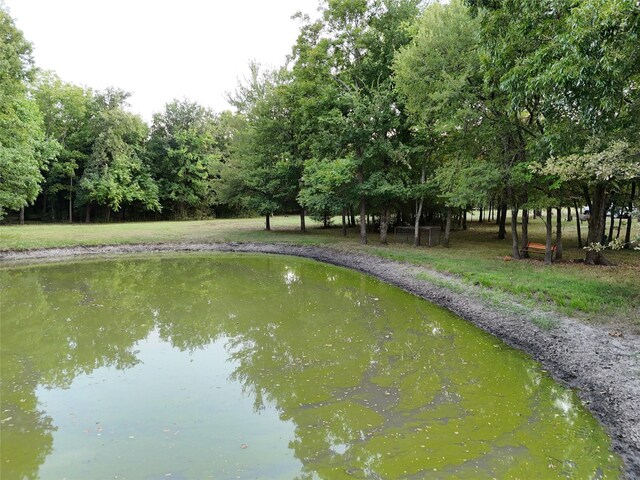 view of water feature