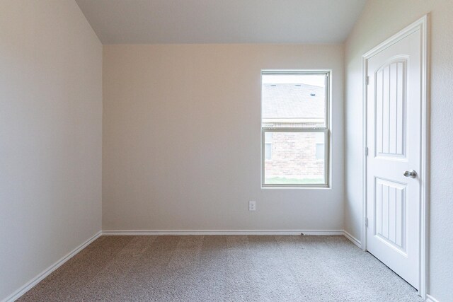 spare room featuring carpet floors