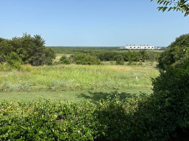 view of landscape with a rural view