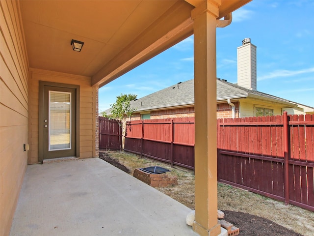 view of patio / terrace