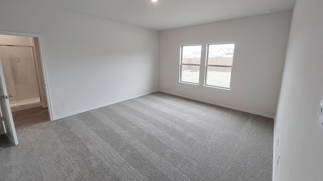 empty room with carpet floors