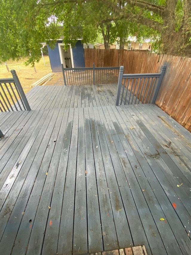 view of deck