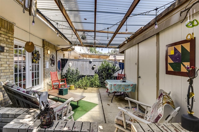 326 E Westview Ter, Arlington, TX 76013 - view of patio
