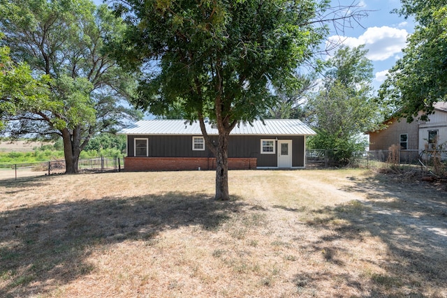 view of rear view of house