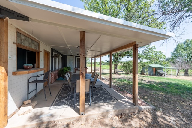 view of patio