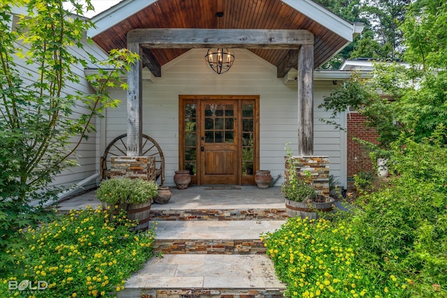 view of entrance to property