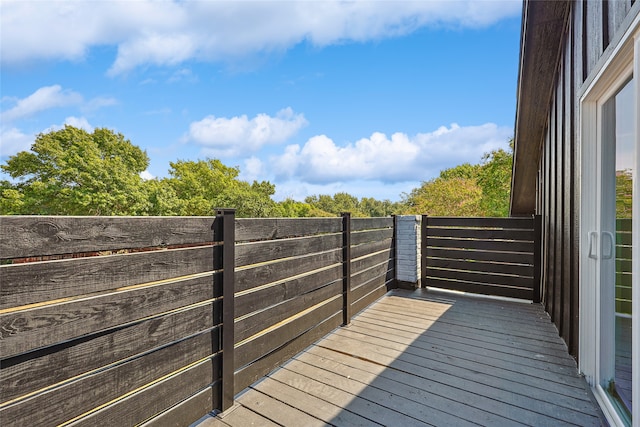 view of deck