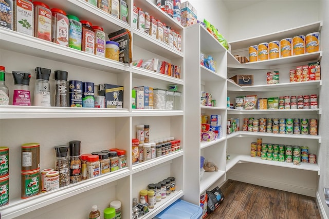 view of pantry