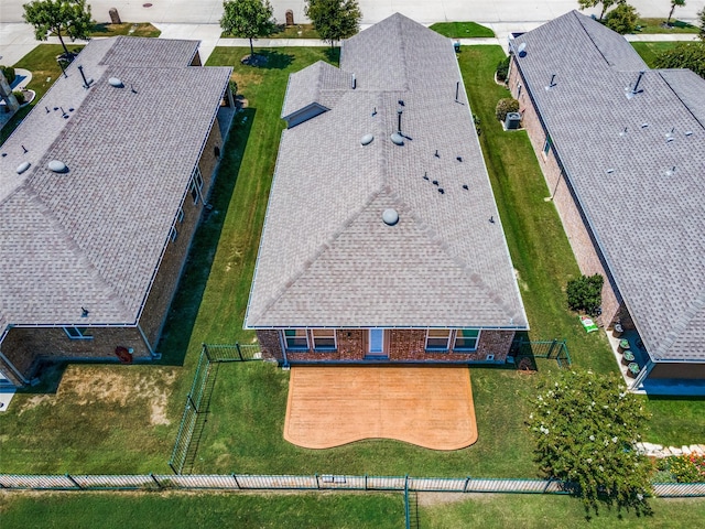 6726 Hickory Creek Dr, Frisco, TX 75036 - drone / aerial view