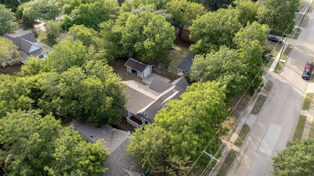 607 N Dallas St, Ennis, TX 75119 - birds eye view of property