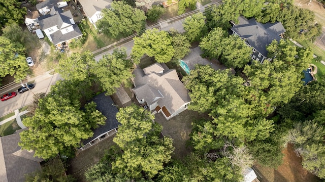 607 N Dallas St, Ennis, TX 75119 - drone / aerial view featuring a residential view