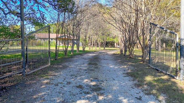 view of road