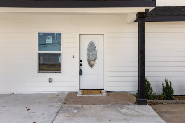 view of property entrance