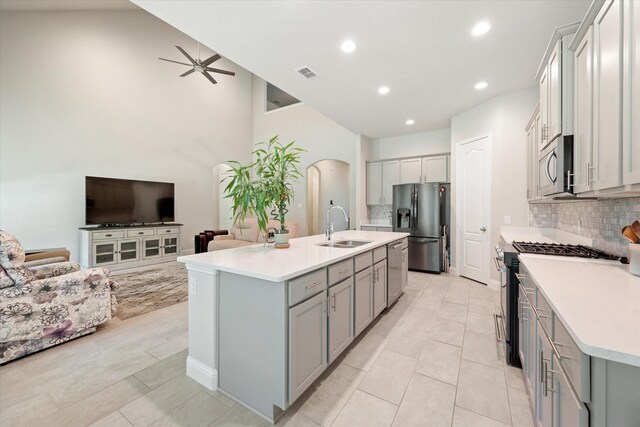 view of tiled dining space