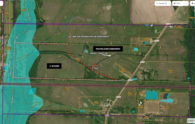 48.13AC Rolling Ln, Greenville TX, 75401 land for sale