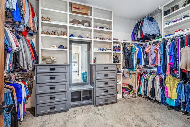 view of spacious closet