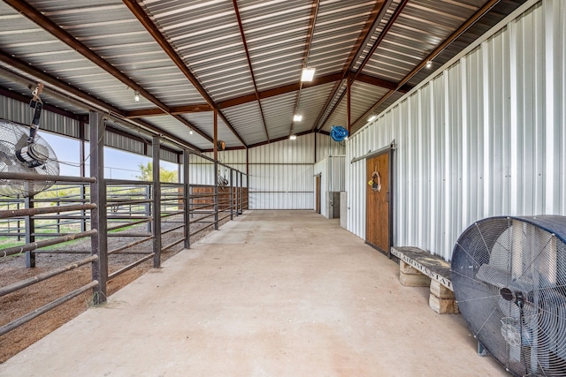 view of stable