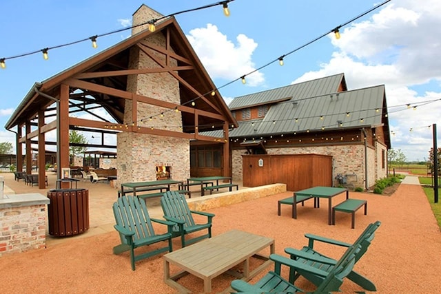 view of property's community featuring a gazebo