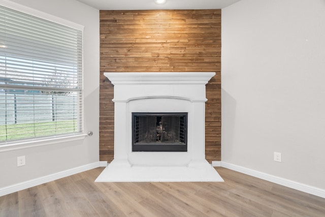 room details with wood-type flooring