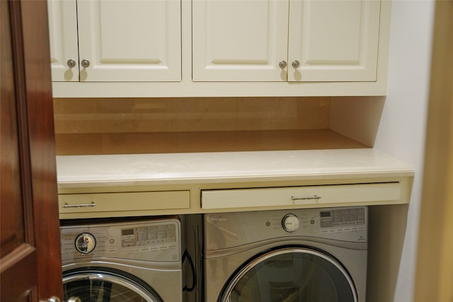 laundry area featuring separate washer and dryer