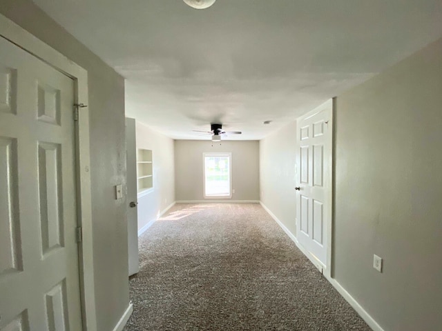 interior space featuring carpet floors