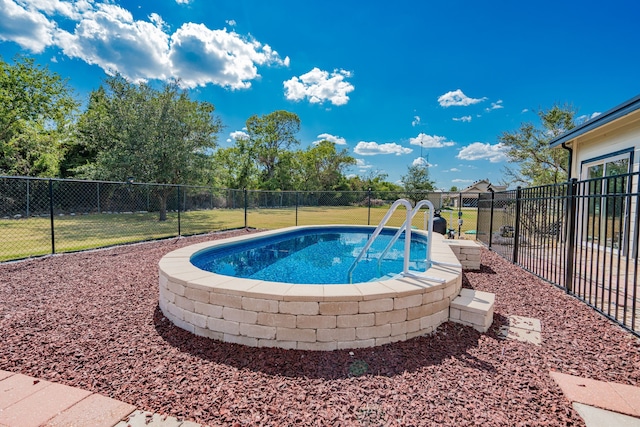 view of pool