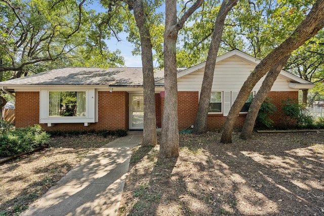 view of ranch-style house